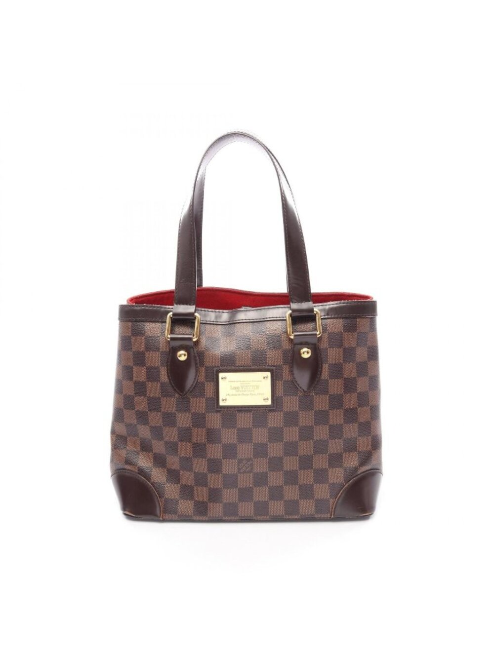 Louis Vuitton Tote Bag Hampstead PM Damier Ebene Leather